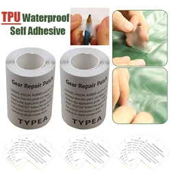 TPU Waterproof Self Adhesive Nylon Sticker Cloth Patches Tent Jacket Repair Tape