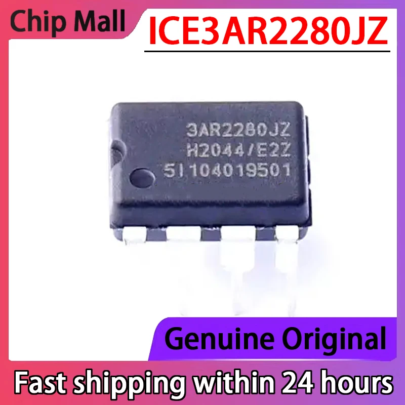 

5PCS New Original ICE3AR2280JZ 3AR2280JZ Direct Insert DIP Power Management Chip