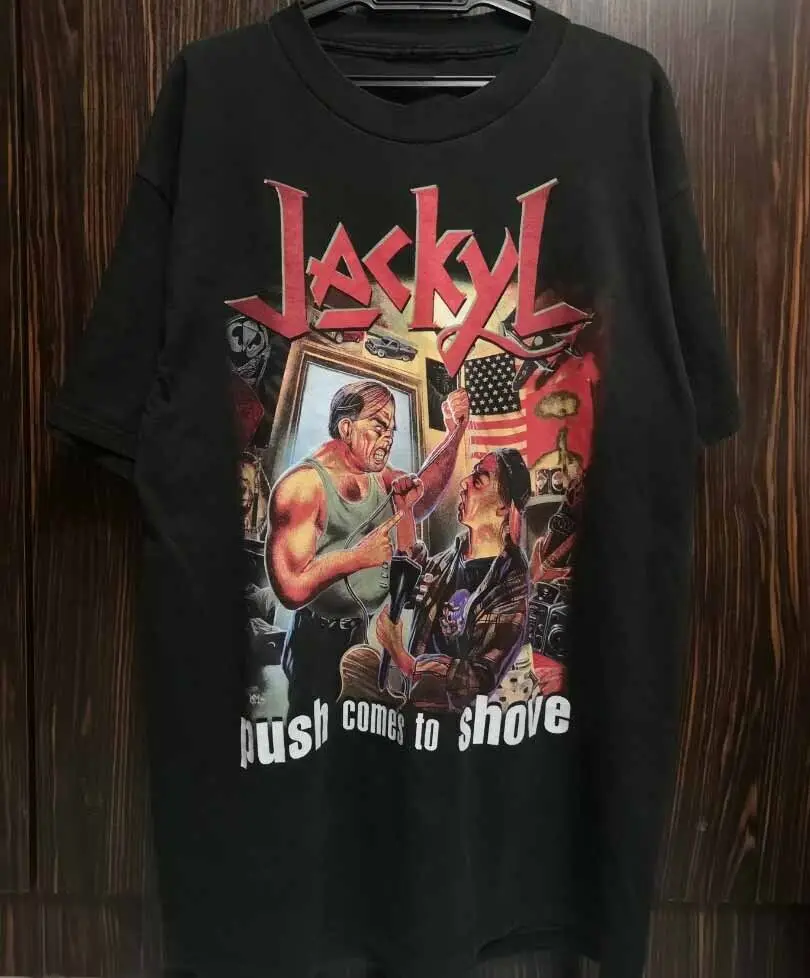 Jackyl Band Push The Shove 1992 Shirt Classic Black Unisex S-5XL HB319