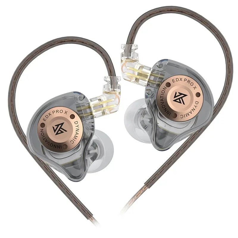 KZ EDX PRO X Dynamische Drive Oortelefoon HIFI Bass Oordopjes Sport Muziek Annuleren Headsets 2PIN Kabel KZ ZSTX ZSN PRO X EDC EDA ZVX