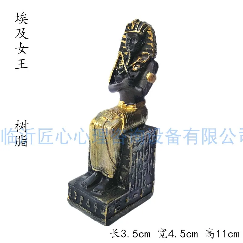 Mental sand table play teaching aids model religious archetype cat god Egyptian pharaoh queen sphinx mummy