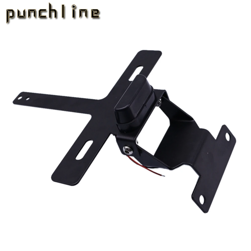 Fit REBEL 500 fender eliminator registration plate bracket For REBEL 250 REBEL 300 2017-2020 license plate holder