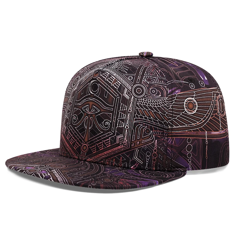 Fashion Printed Cap Men Women Adjustable Hip Hop Baseball Cap For Unisex Adult Outdoor Casual Sun Hat Cotton Snapback Hats