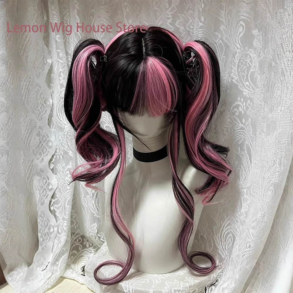 parrucca-lolita-nera-e-rosa-con-frangia-capelli-lunghi-e-ricci-parrucca-sintetica-per-donne-ideale-per-cosplay-quotidiano-parrucca-per-costumi-di-halloween-resistente-al-calore