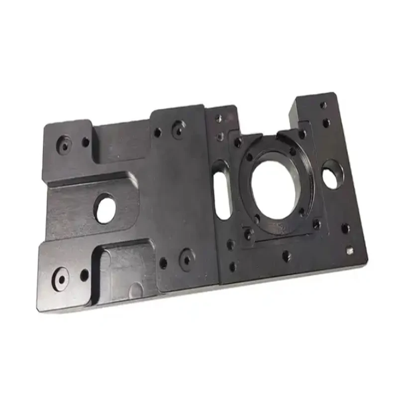 Usinagem CNC de precisão personalizada, torneamento, fresagem, escultura em aço carbono, caixa estrutural