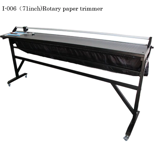 I-006 1800mm  Manual Cutting Machine  Rotary Paper Trimmer  for Big Format Paper Trimming Hand Operate Paper Cutter