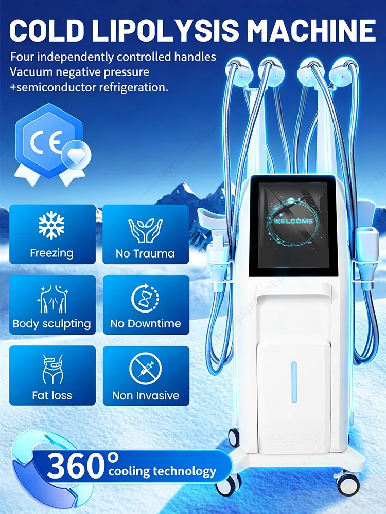 EMS RF Vacuum Inner Ball Roller 360 Degree Rolling Cellulite Massage Weights Loss Machine Body Muscle Body Slimming Fat Removal