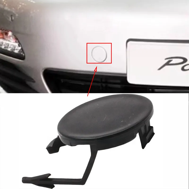 For Porsche Panamera 2010-2013 Front/Rear Bumper Tow Hook Eye Cover Cap(Unpainted) - view 2