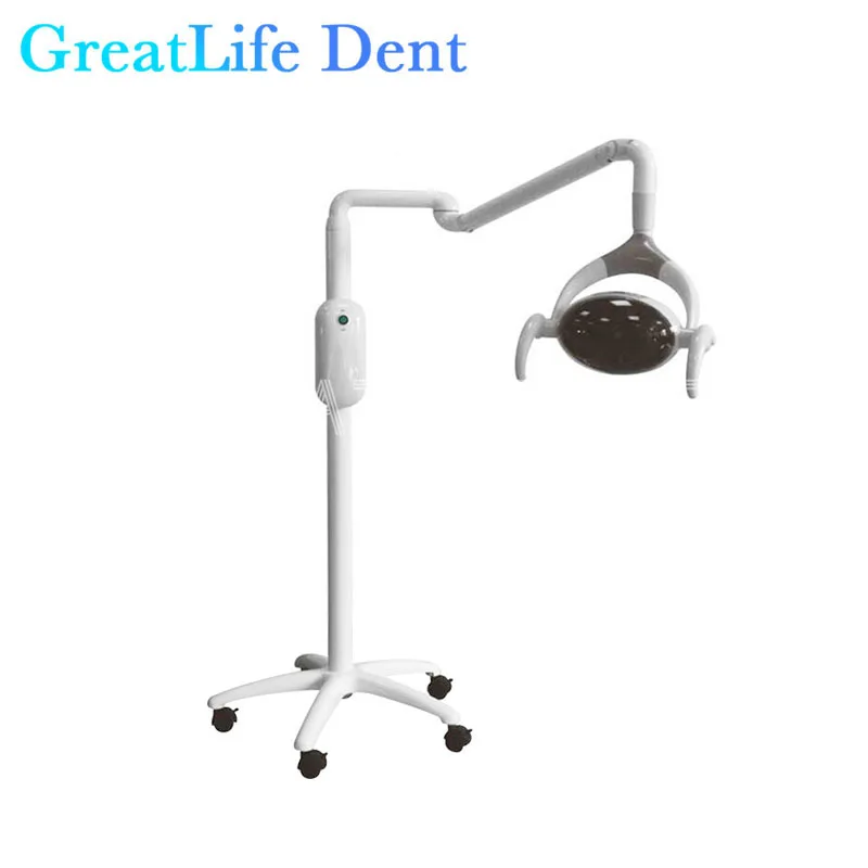 

GreatLife Dent 28w 9 Leds Vertical Mobile Floor Stand Exam Lamp Medical Shadowless Operation Standing Dental Light Led