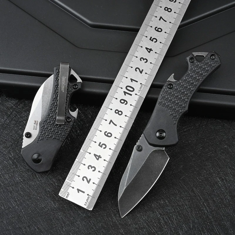 

New 8337 Outdoor Camping Folding Knife 8cr13 Blade Nylon Glass Fiber Handle Pocket Survival Tactical Hunting Knives EDC Tools