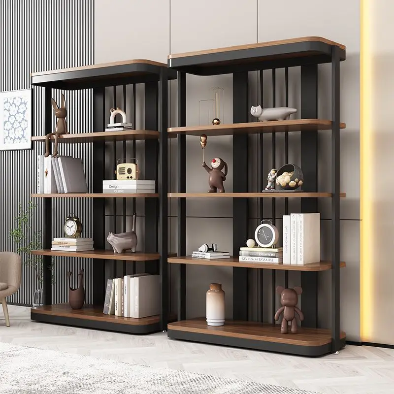 

Boutique Display Cabinet Office Light Luxury Display Cabinet Multifunctional Floor-to-ceiling Home Display Stand