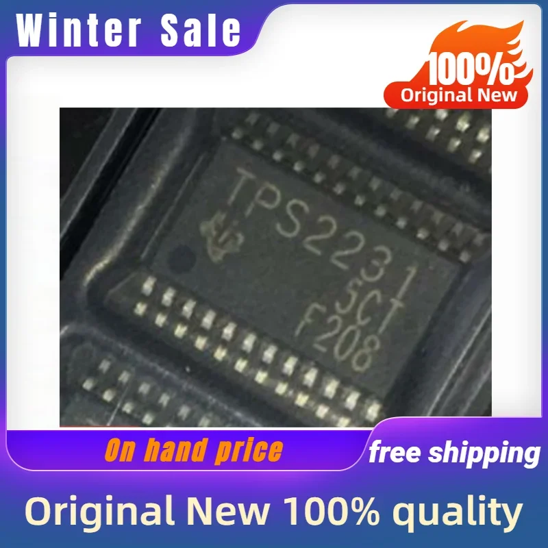 5PCS New original TPS2231PWP TPS2231 TSSOP24 quality goods