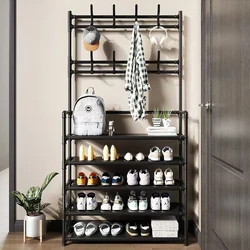 Clothes Hanger Multi-ayer Shoe Rack Doorway Hangers Shoe Shelf Coat Rack Storage Clothing Indoor Storage Furniture Hat Hangers