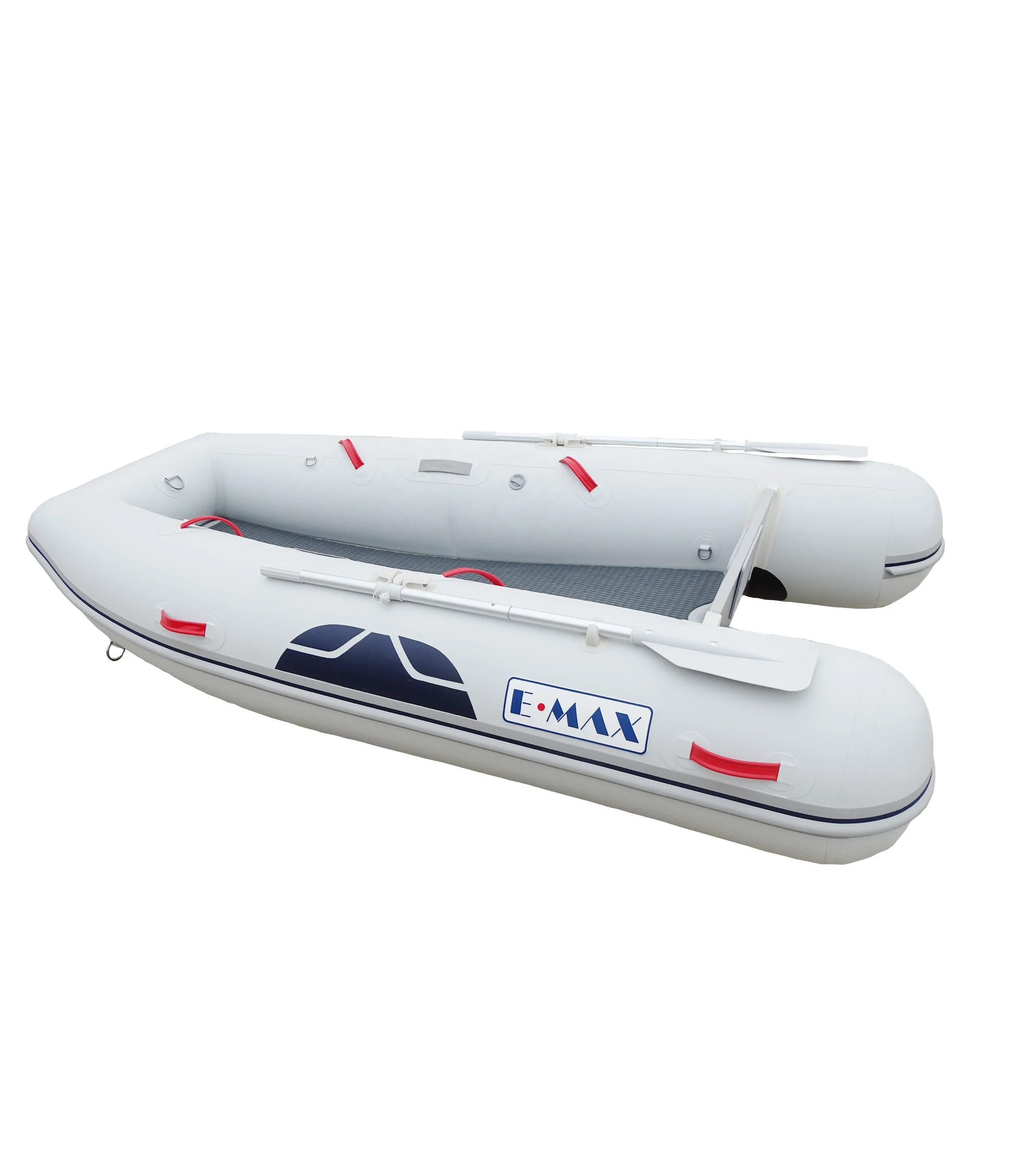 قارب صيد قابل للنفخ من مادة PVC قابل للطي مع أرضية Airmat