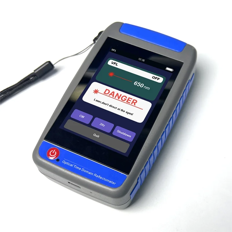 Y43A-OTDR Fiber Tester 1550Nm GPON EPON Netwerk OPM OLS Visual Fault Locator Event Map Actieve Live Kabel Testen