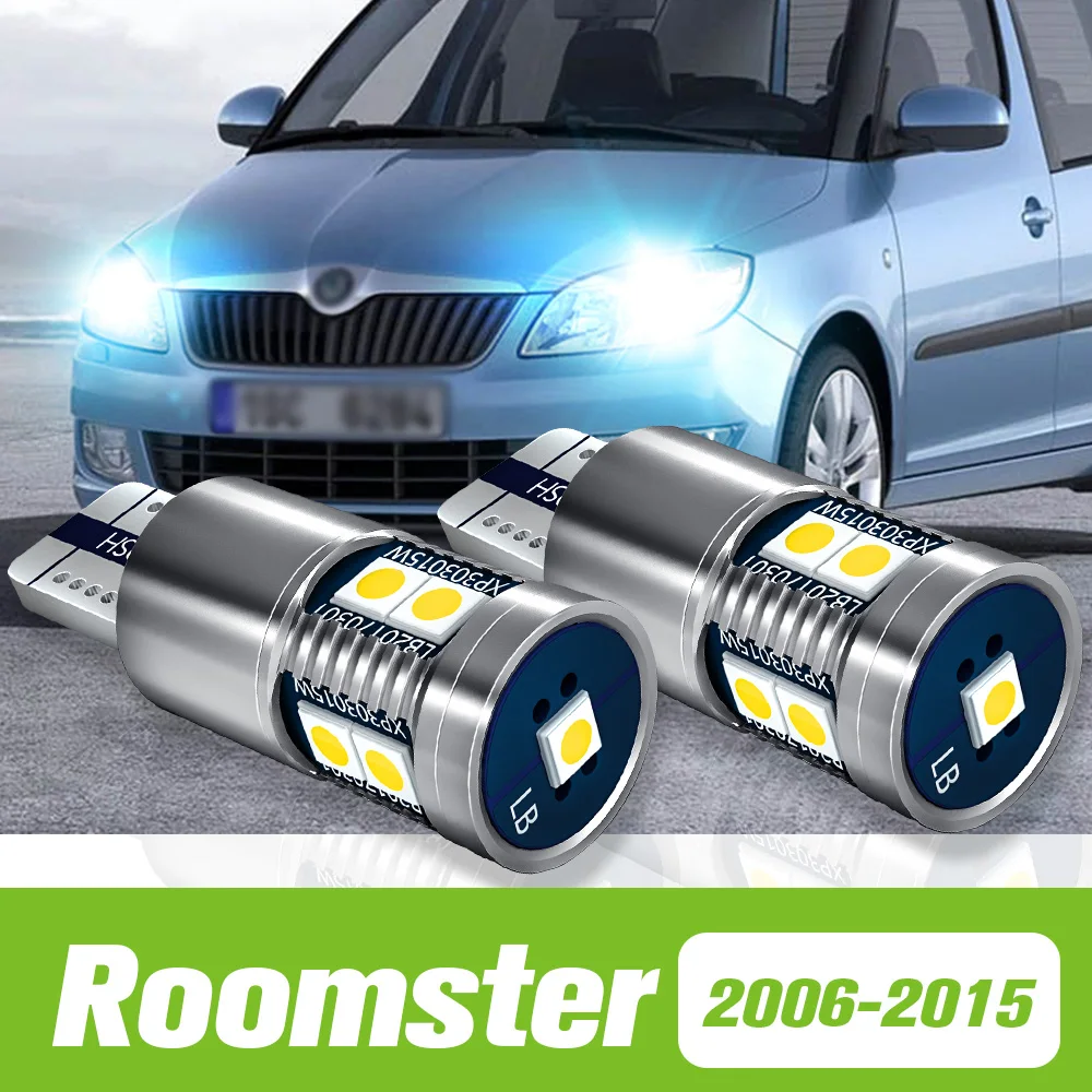 

2pcs For Skoda Roomster 2006-2015 LED Parking Light Clearance Lamp 2007 2008 2009 2010 2011 2012 2013 2014 Accessories