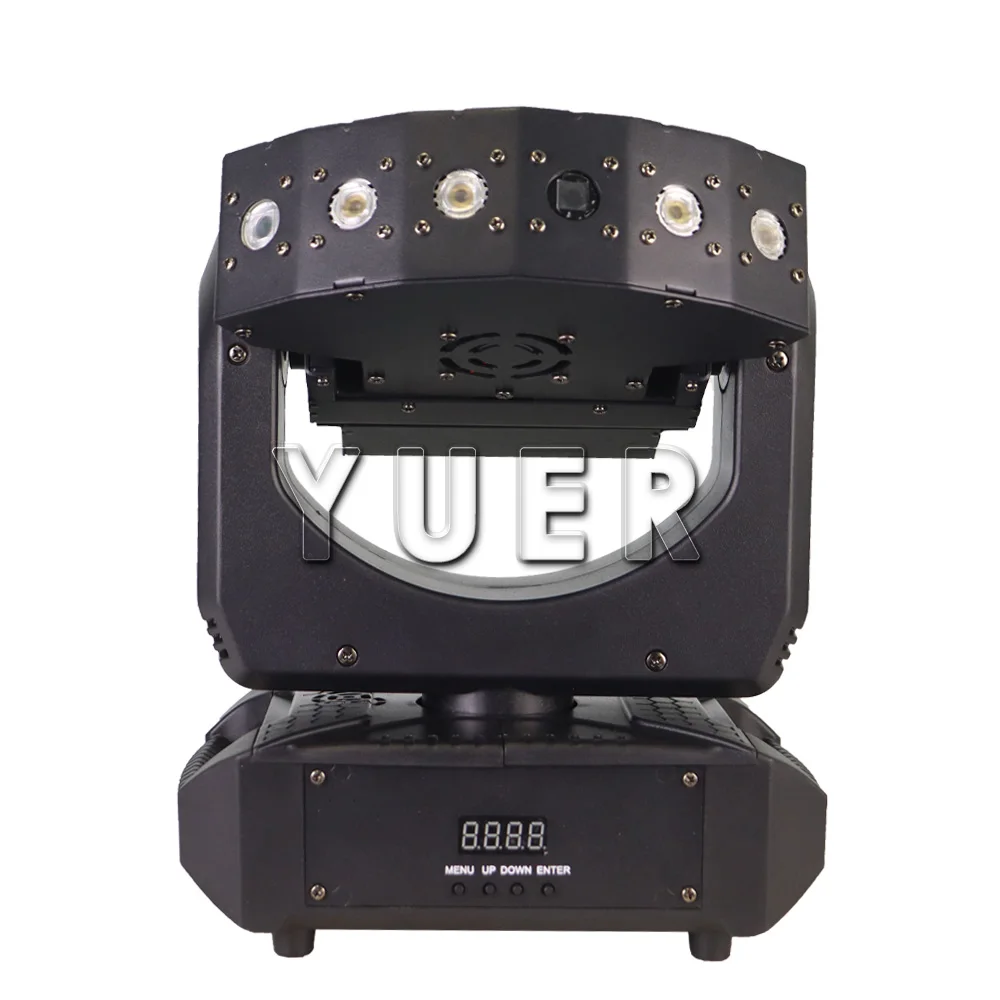 MINI 6 Eye RGB Laser XYZ Axe Moving Head Beam Scanner Party Dj Disco DMX512 Music Control Wedding Concert Home Event Projector