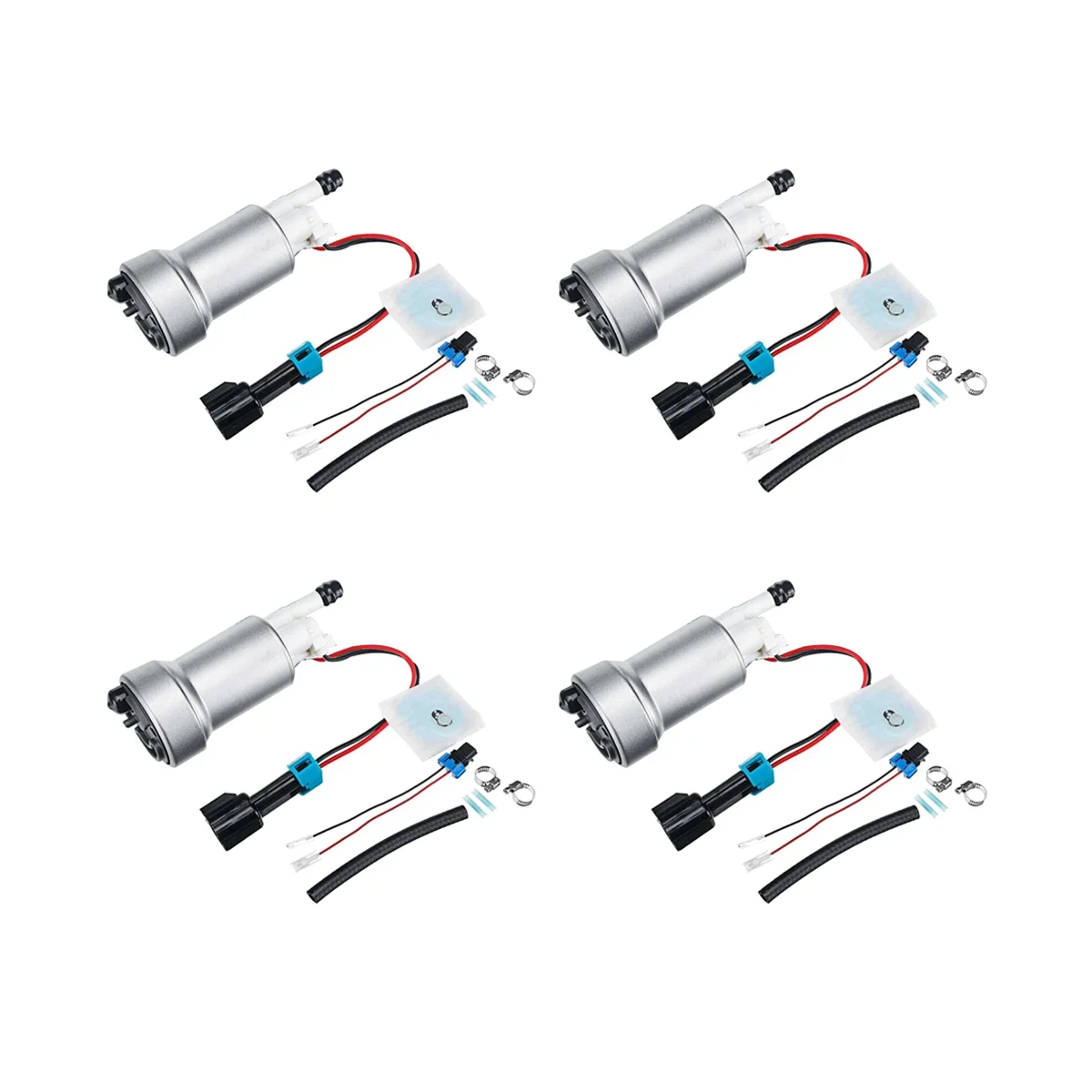 

Комплект топливного насоса 4X 12V 450LPH, аксессуары для гоночного Walbro F90000274