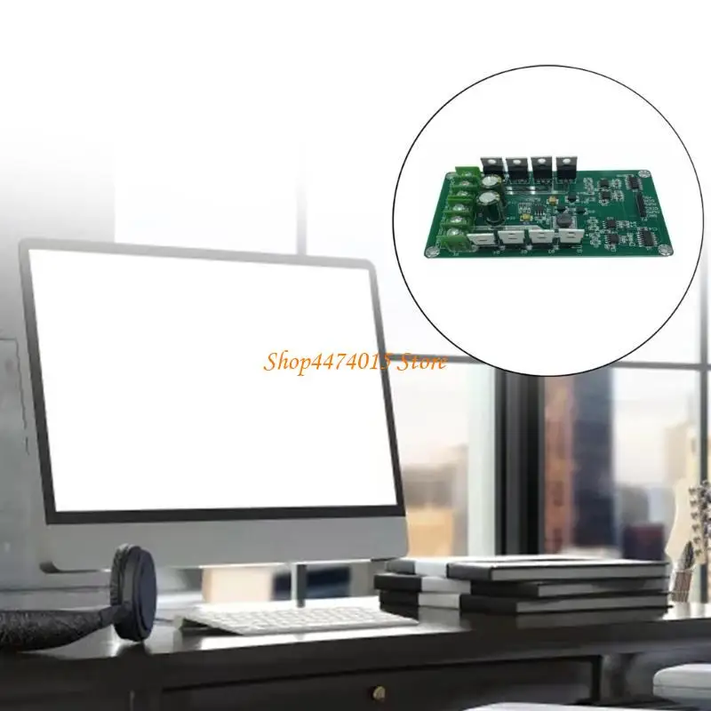 

K1AA Dual Motor Driver Board with Reliable Driving Modeand Low Resistance NChannel MOSFET Components for DCMotor Driver