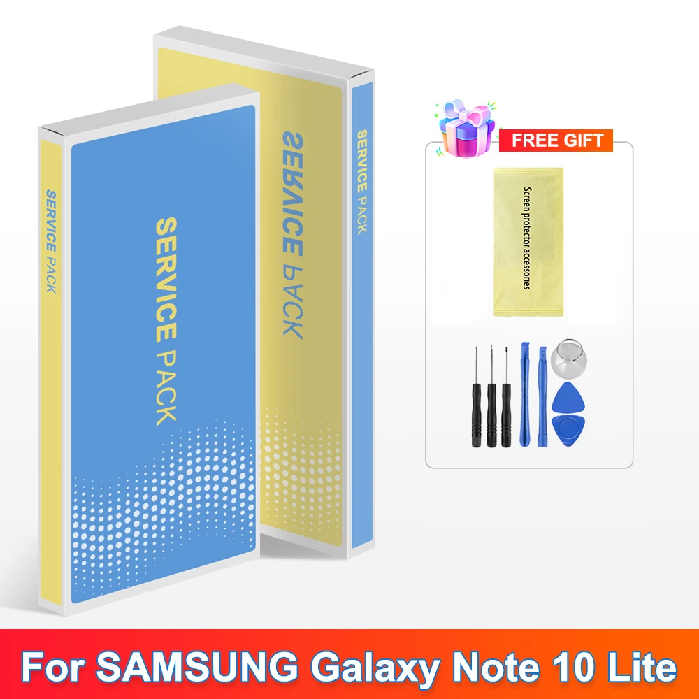 TFT For Samsung Galaxy Note 10 Lite Lcd Display N770 N770F/DS N770F/DSM Touch Screen Digitizer For Samsung note10 lite