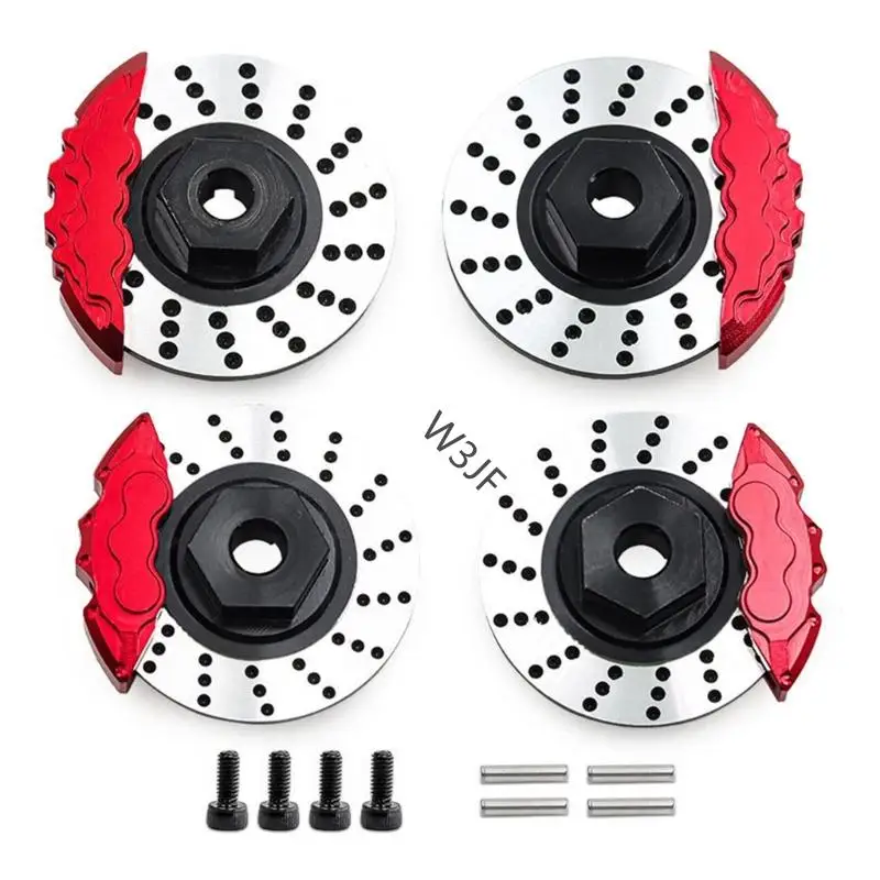 

W3JF 4pcs Lightweight Remote Control Car Wheel Hubs For Superior On Road Racing