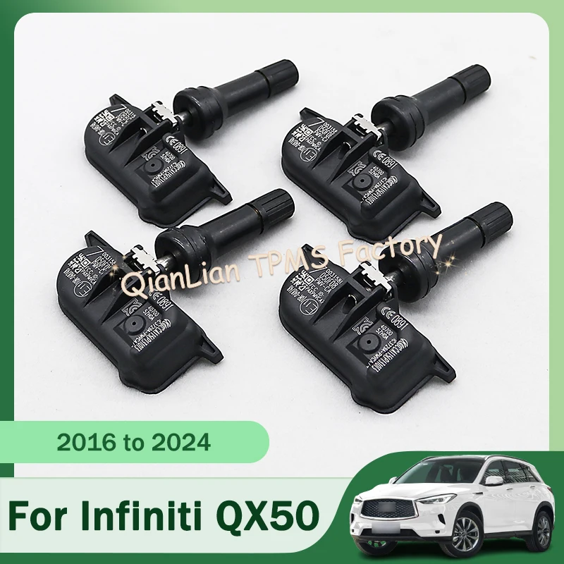 

PMV-CA74 TPMS Tyre Pressure Sensor For Infiniti QX50 QX70 QX80 QX Q70 4pcs 433MHz Tire Pressure Monitoring System