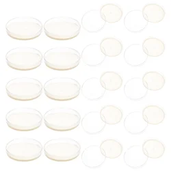 20 pcs Petri Dishes with Agar Prepoured Agar Plates Science Experiment Supplies agar petri plates agar plates for laboratory