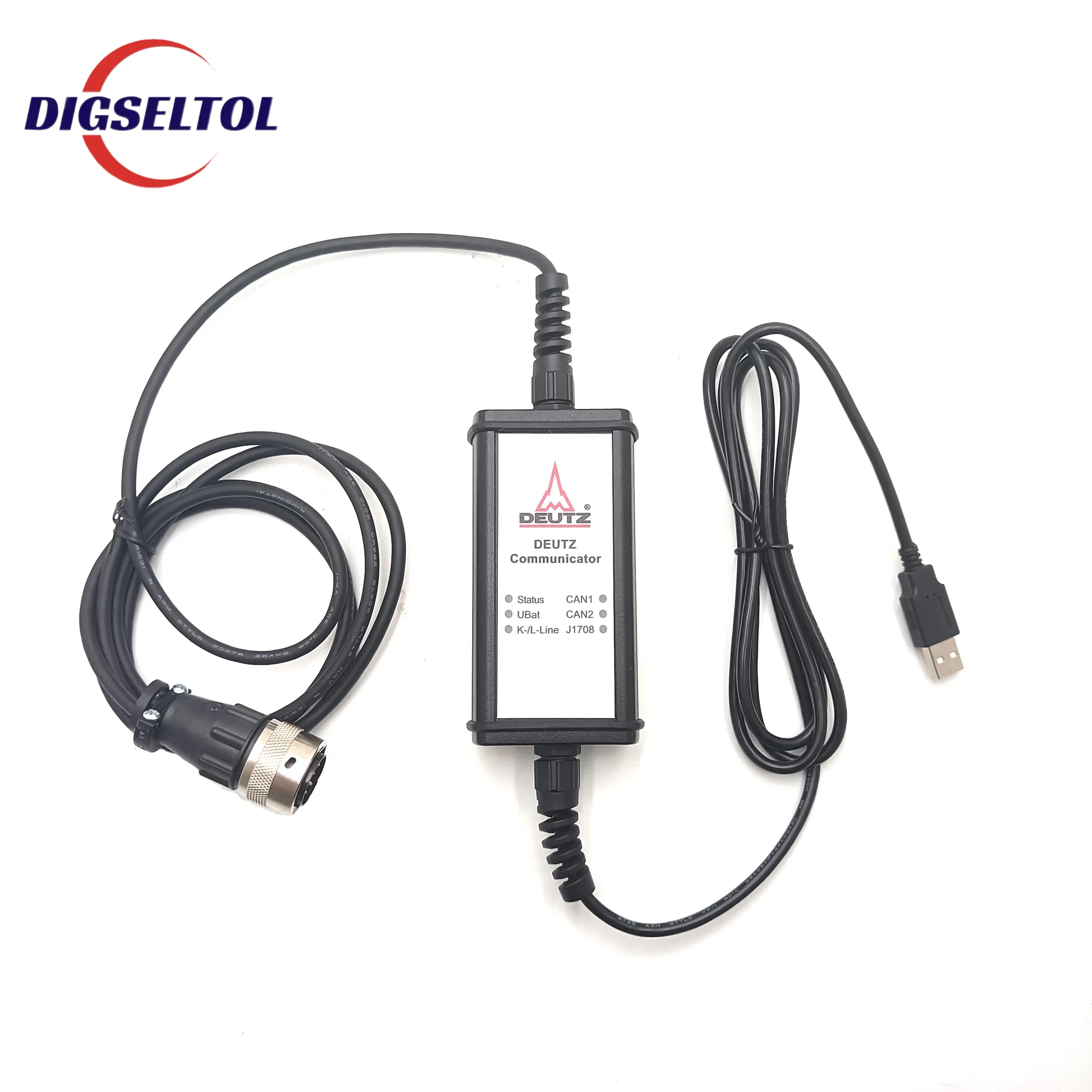 For Deutz 4.0 decom + USB Dongle 2023 EMR4 6 Heavy Duty Deutz Engine Communicator Serdia2010 Deutz Diagnostic Tool