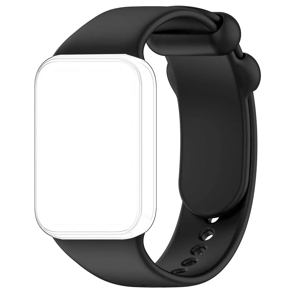 Silicone Band For Xiaomi Mi Band 8 Pro Strap High Quality Soft Sport Smart Watch Wristband Bracelet Replacement Accessories New image 2