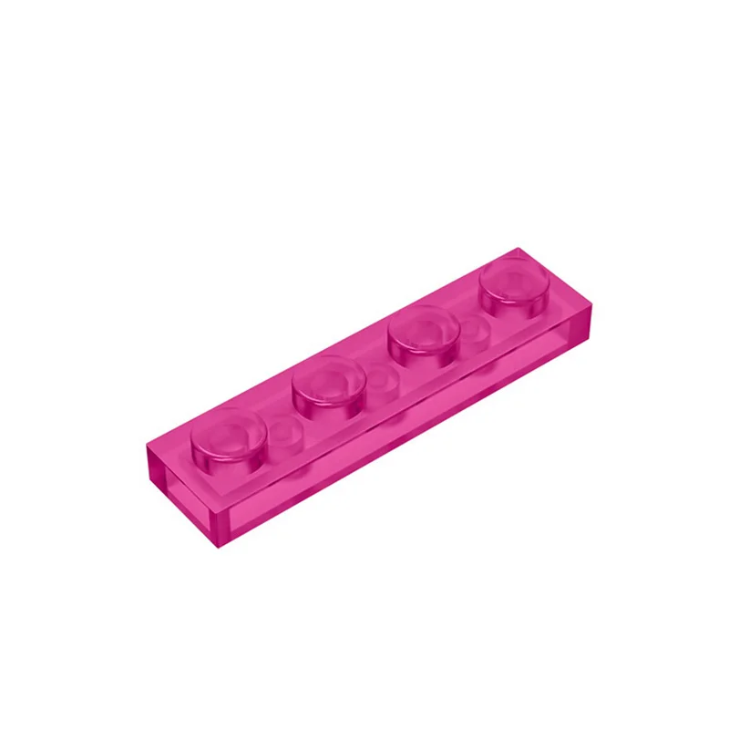 Buildmoc 10 pçs monta partículas 3710 1x4 para blocos de construção peças diy tijolos educativos elétricos crianças presentes brinquedos