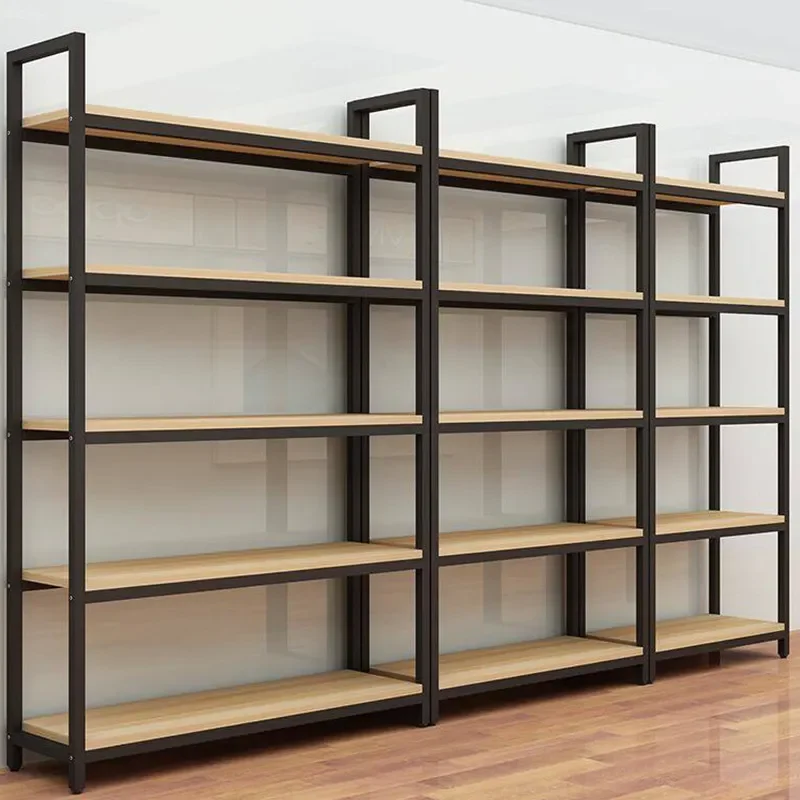 Multi-layer Supermarket Shelf Adjustable Display Cabinet for Convenience Store Product Sample Showcase Rack