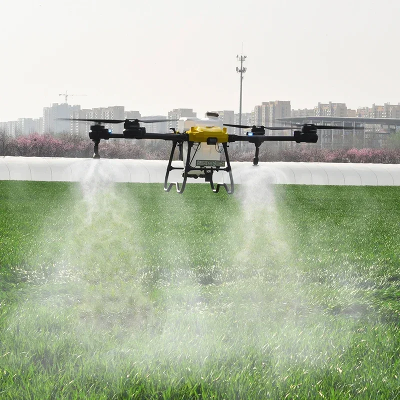 Intelligent fully automatic high-power agricultural drone, spray fumigation, optimize  use and quality precision productivity.