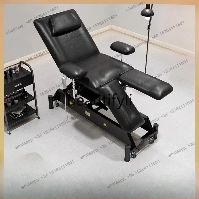 D30 Electric Beauty Adjustable Massage Bed Tattoo Eyelash Bed Beauty Salon Multi-angle Adjustment
