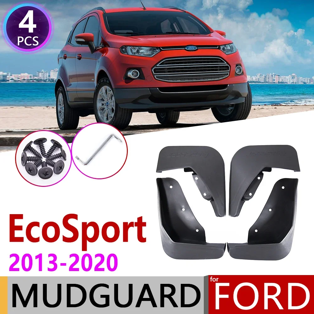 

Автомобильный брызговик для Ford Ecosport 2 MK2 2013 ~ 2020, брызговик, брызговики, брызговики, аксессуары для 2014, 2015, 2016, 2017, 2018, 2019
