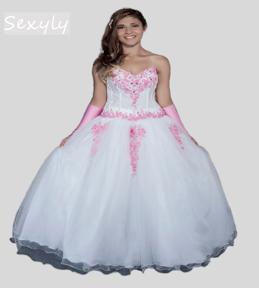 

Romantic Pink And White Wedding Dress Sweetheart Beaded Country Beach Bridal Gowns 2025 Lace Medieval Bride Dress 18thCustomized