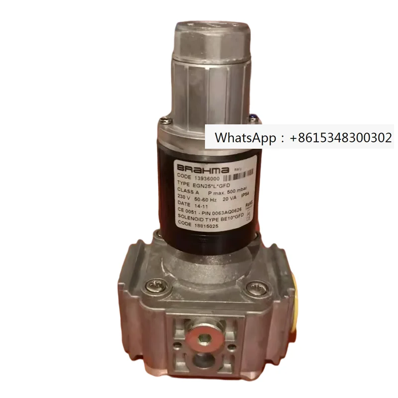 BRAHMA valve group burner solenoid valve EG12LGFDEG15LGMQ Panama natural gas control valve