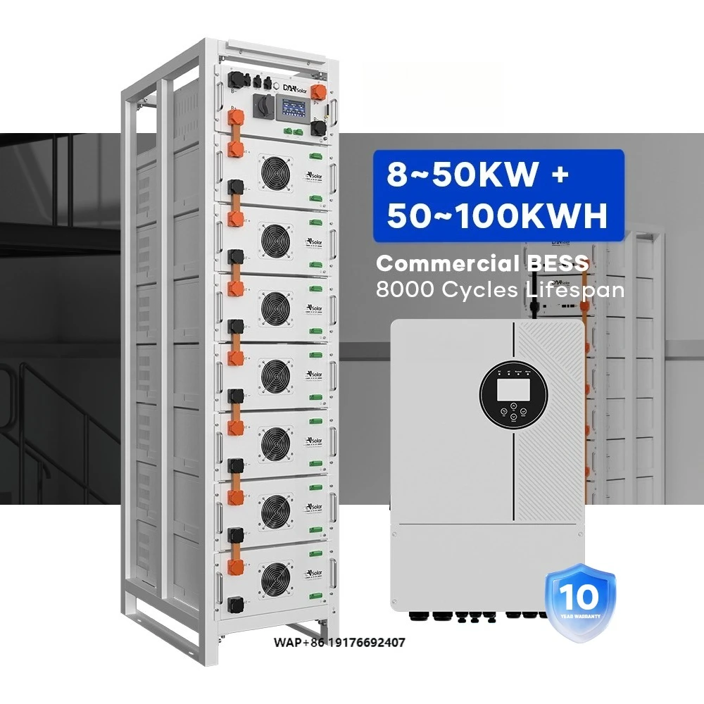 DAH Solar 30kwh 40kwh 50kwh 100kwh Energy Storage with 51.2v 280ah Battery Battery Solar System