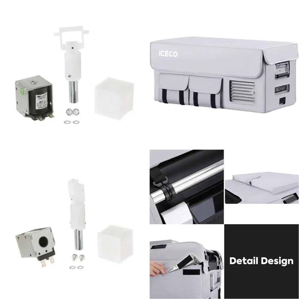 

Refrigerator Ice Maker Solenoid Repair Kit - Enhanced Dispenser Service Solution for Home Appliances