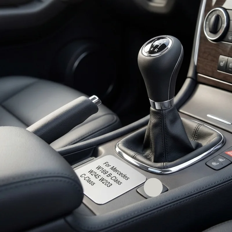 Pommeau de levier de vitesse à 5 vitesses, pour Mercedes Benz W169 classe B W245 W203, accessoires de voiture durables de haute qualité
