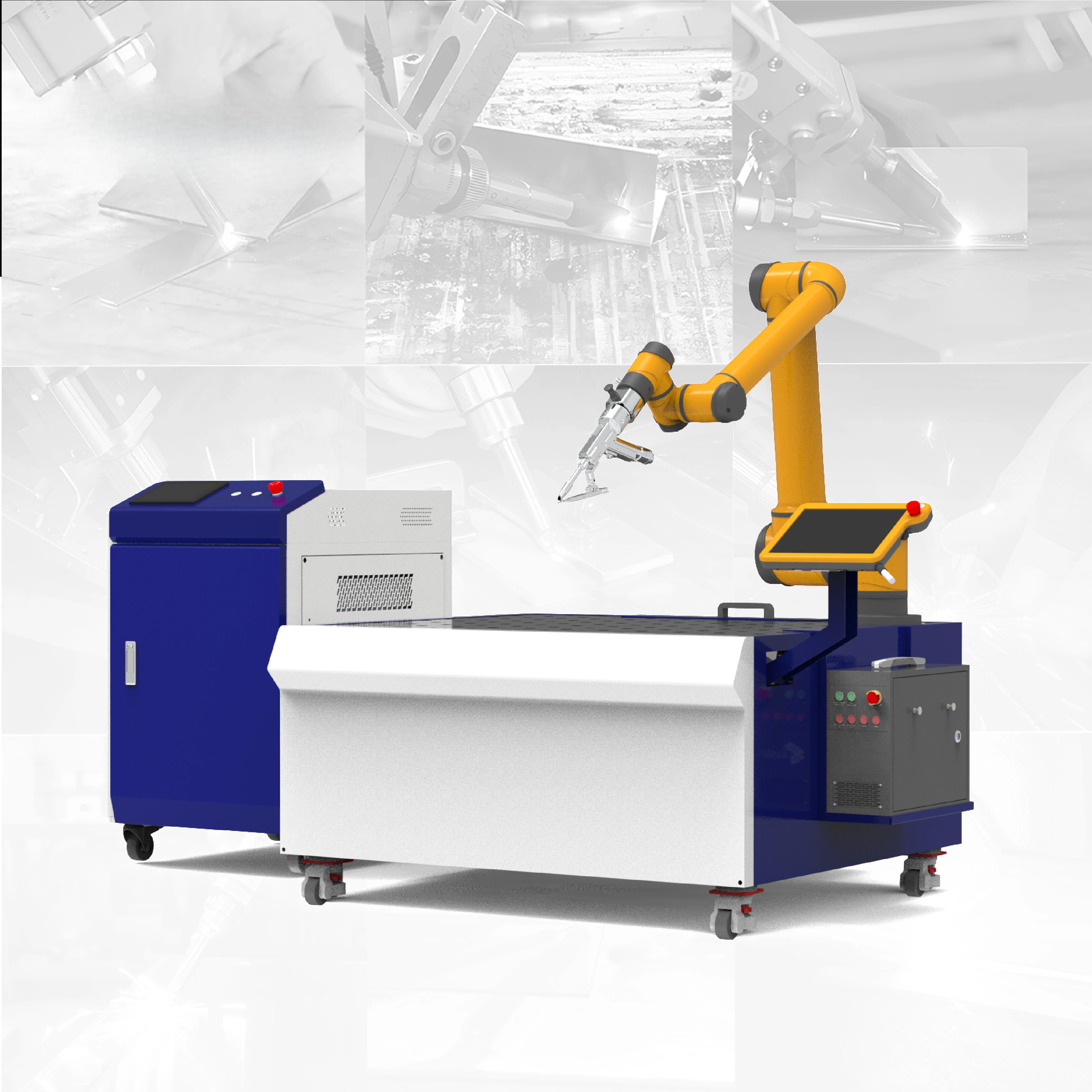 Automatic Industrial Automation Cobot Collaborative Robotic Robot Welder Robotic Welding Machine for  Welders Industrial