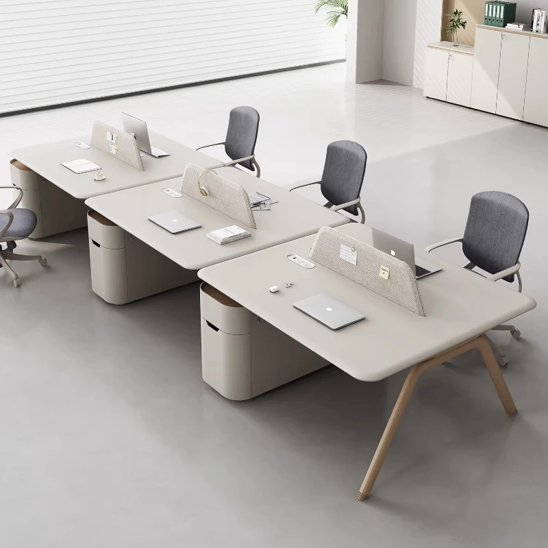 Painting staff desk screen computer desk Motion study desks office table workstations Room desks Tables pliante Office Furniture