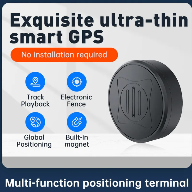 Mini Magnetic GPS Tracker Anti-Lost Device Pet Child Elder Smart Finder Locator Car Keys Bag Wallet Real-Time Tracking Location