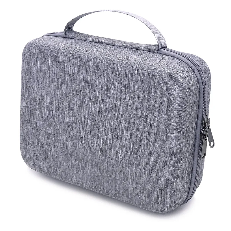 Grey External hard drive Organiser power bank Bag Case Pack electronic device product/ Headset Wireless Keyboard tablet/MINI PC