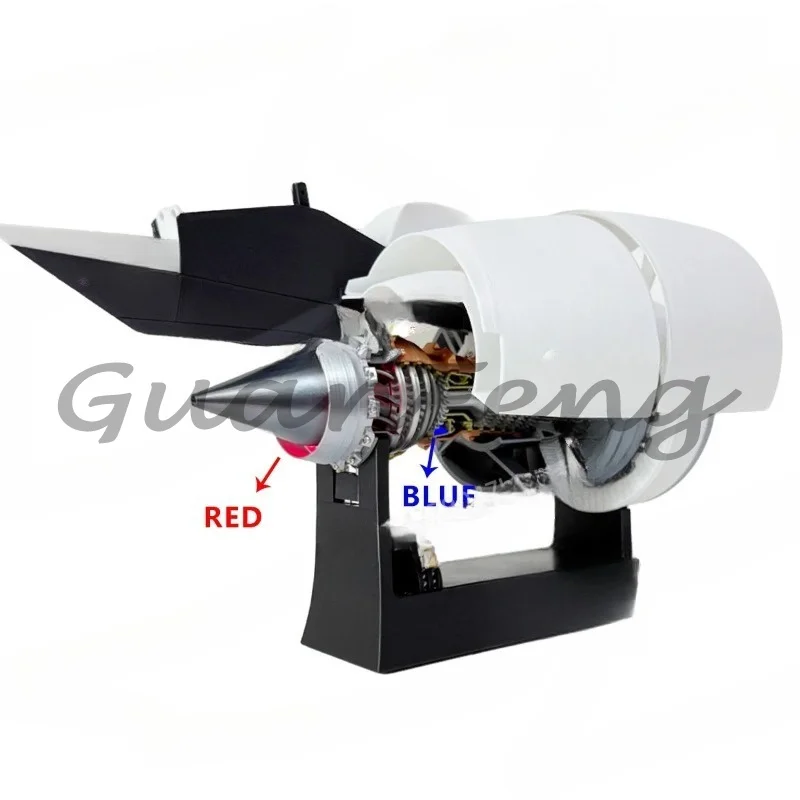 35Cm small turbofan engine for desktop decoration and hobby display