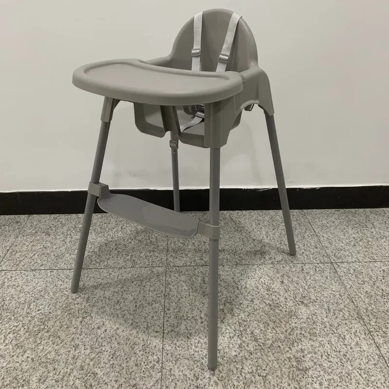 for  Modern Design Matte Plastic Baby High Chair New 14988 with Adjustable Height Suitable  Restaurant Kitchen Hotel Use