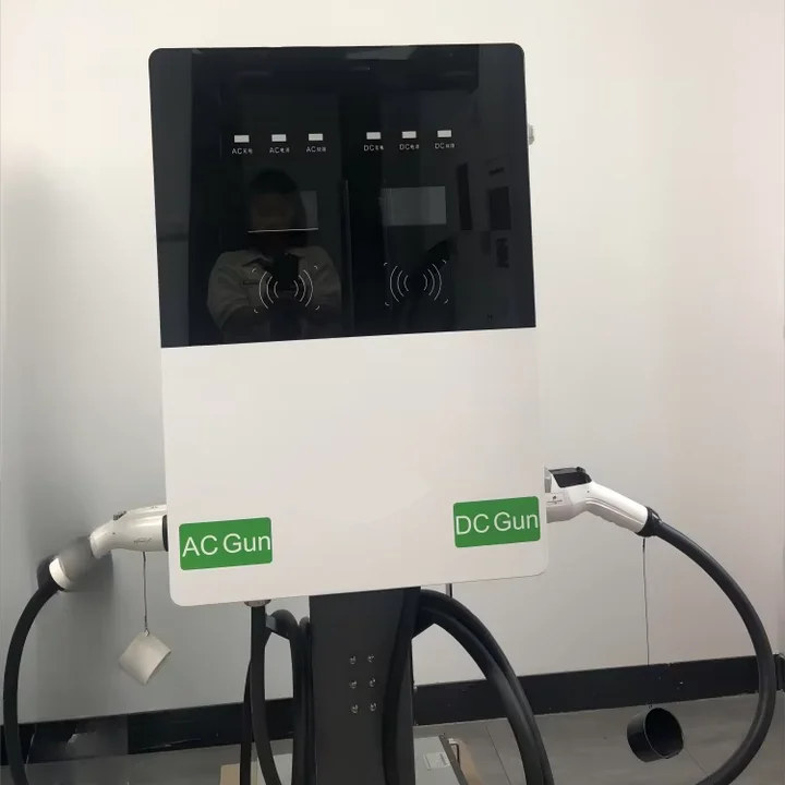 22kWAC 20kW DC Fast EV Charger Wall-mount CCS1 CCS2 Commercial EV Charging Station For Electric Vehicles