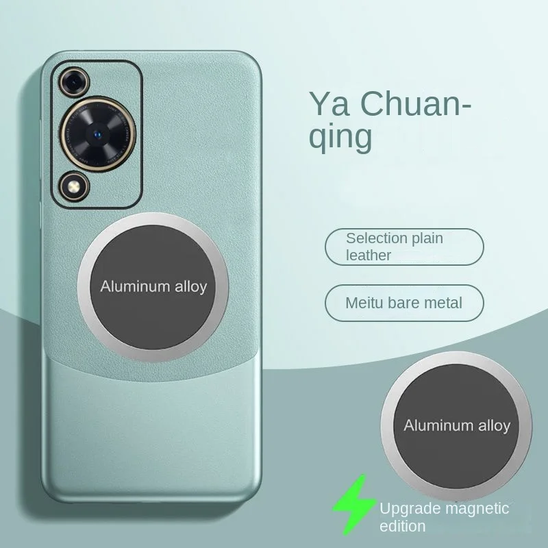 For Huawei P60 P50 P40 P30 Pro Case Luxury PU leather Skin With Magnetic Protective Back Cover Case For Huawei P60 P50pro shell