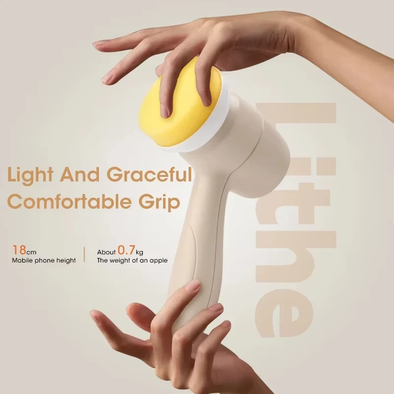 

Беспроводная электрическая щетка для чистки с USB-зарядкой, многофункциональный мини-инструмент для мытья посуды на кухне и чистки плитки в ванной