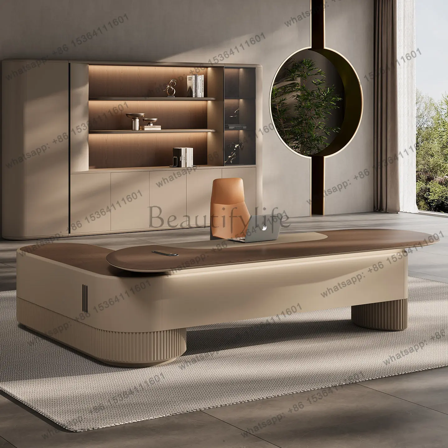 Desk Simple Modern Furniture President's Table Designer Large Class Desk
