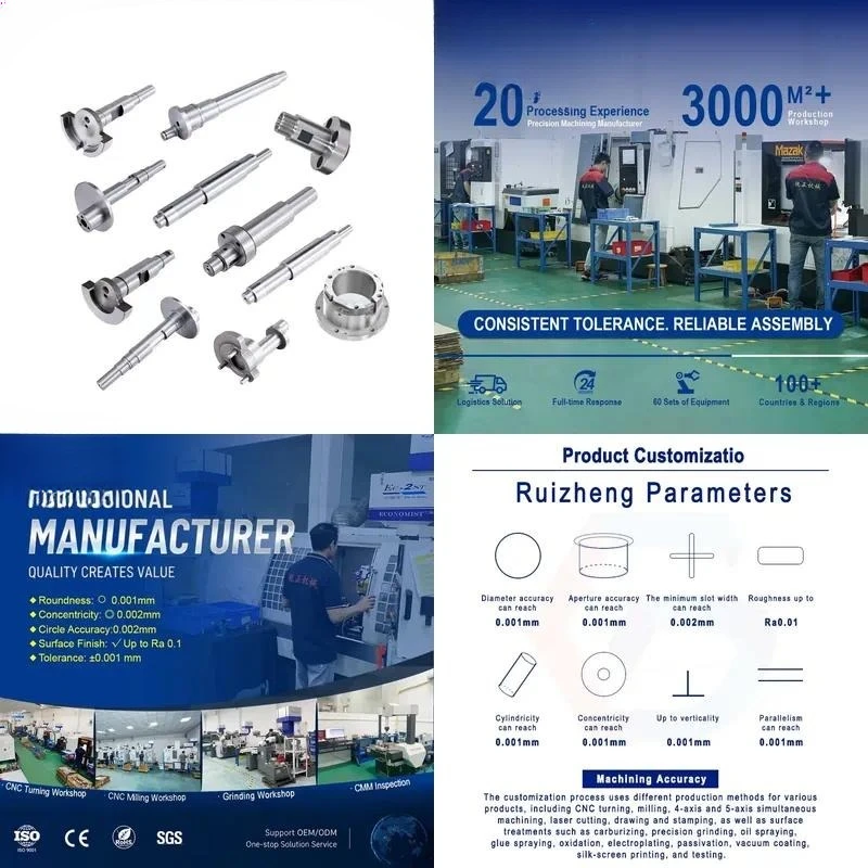 for  Precision  Shaft Parts Stainless Steel Machining Custom Engine Components Accessories Numerical Control Processing